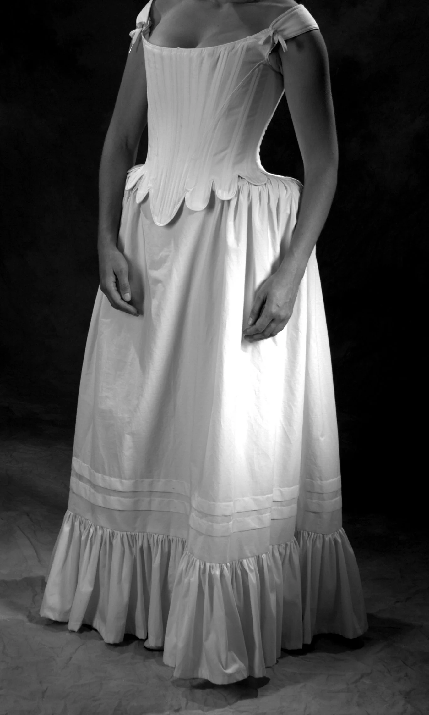 【Pehrt】Corset Petticoat Skirt Peasant Petticoat — Period Corsets